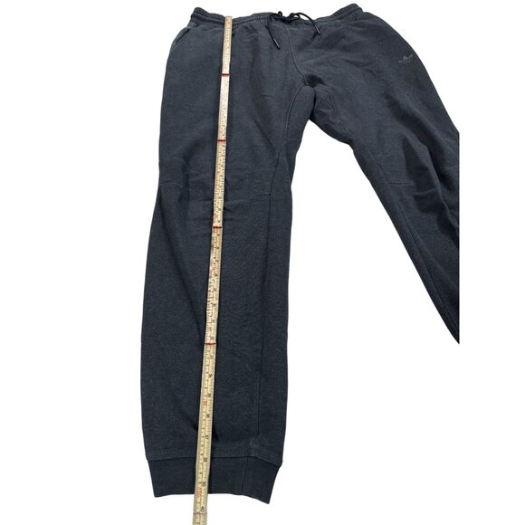 Adidas Mens Black/Grey XL Sweatpants With Drawstring Waist & Elastic Cuffs - Picture 8 of 13